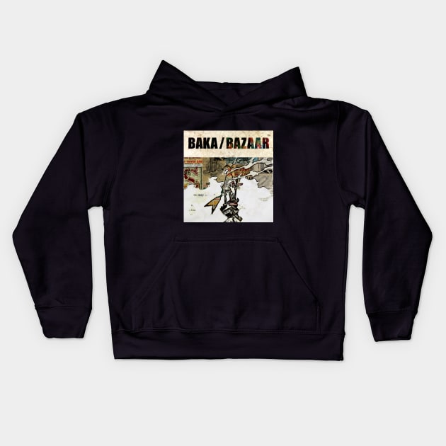 Fooly Cooly Naota Pirate King Kids Hoodie by adthims